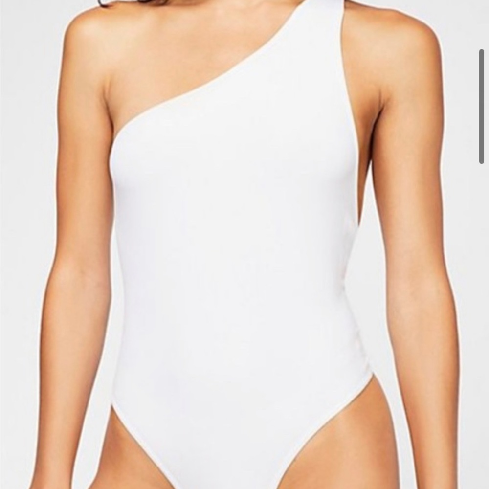 Free People One Shoulder Bodysuit